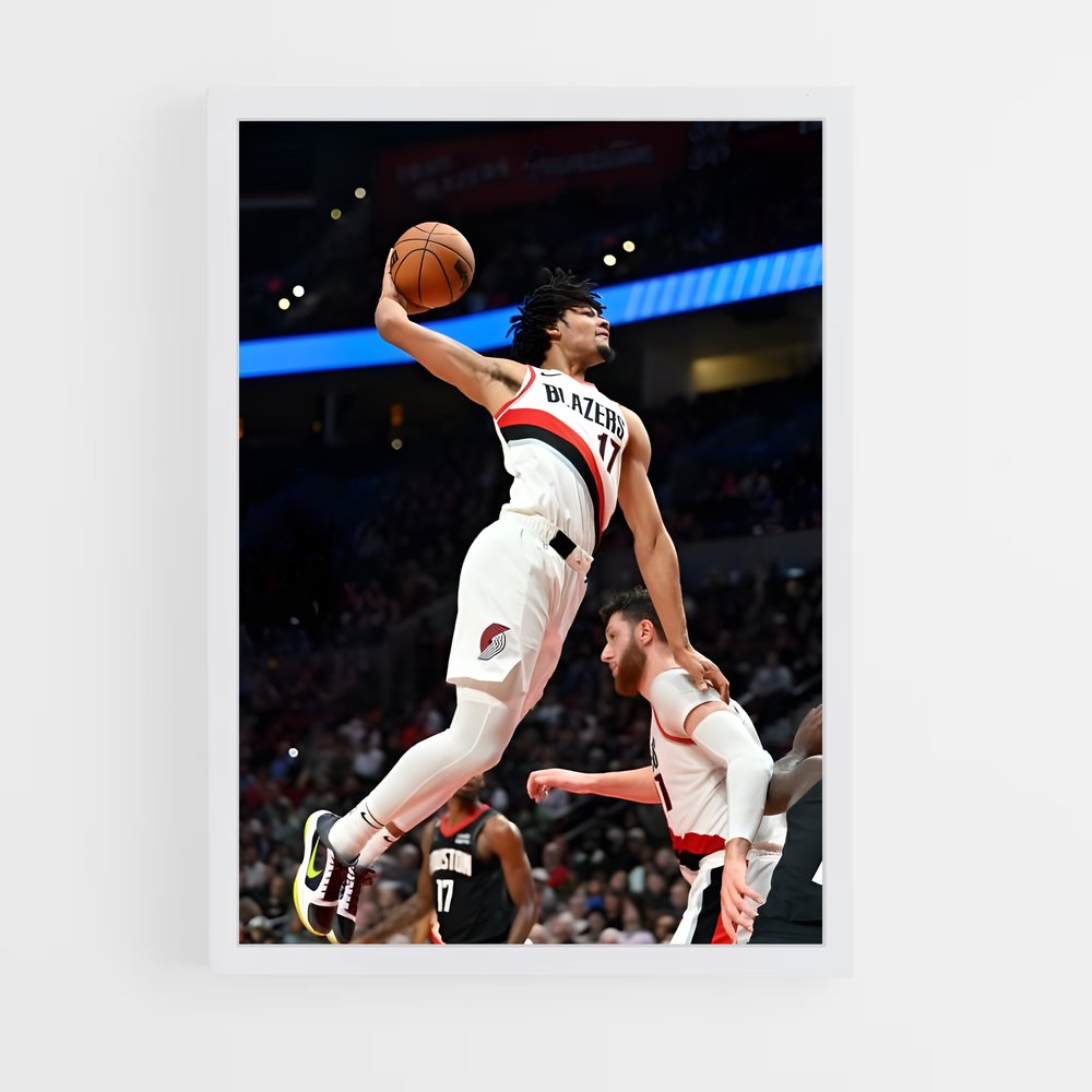 Poster Dunk de Damian – affiche Basketball (vue 3)
